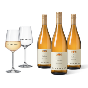 Chardonnay Set + Glazen